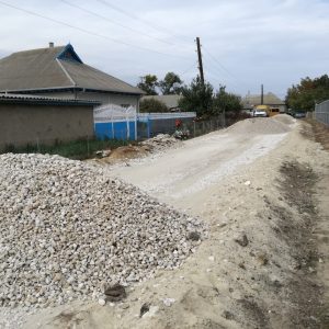 Идет благоустройство дорог в «белом варианте» на улицах Мичурина, 1 мая, Фрунзе, 28 июня