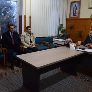 Примар встретился с делегацией из Турции района Алтындаа г. Анкара