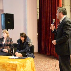 (ВИДЕО) В ДК состоялось заседание выходцев и жителей Копчака для обсуждения проекта по закупке грейдера