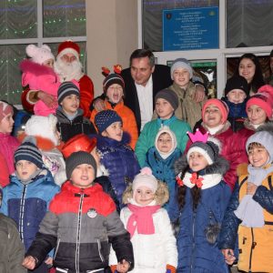 Поздравление примара Копчака Олега Гаризан с Новым 2018-м годом