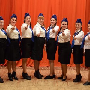 На сцене Дома Культуры состоялся праздничный концерт в честь дня защитника отечества