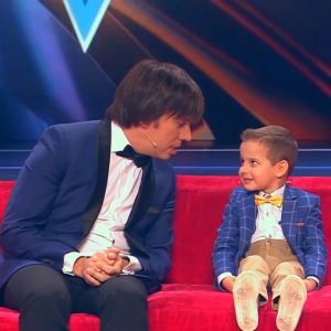 Четырехлетний Давид Копущу из семьи наших односельчан успешно угадывал мелодии на шоу Максима Галкина