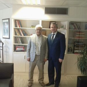 Парку быть: Олег Гаризан обсудил детали строительства центрального парка для Копчака с руководителем отдела TİKA по Балканам и восточной Европе Махмутом Чевик