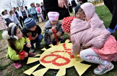 Детский сад «Ромашка» отметил праздник Светлой Пасхи концертно-развлекательной программой