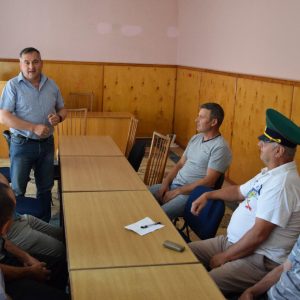 Примар поздравил ветеранов пограничных войск с. Копчак со 100-летием основания пограничных войск