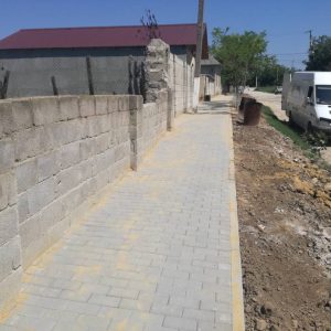 Примэрия завершила строительство очередной тротуарной дорожки в селе Копчак