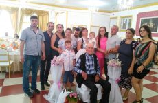 Самый старший житель села Копчак Коджебаш Афанасий Иванович, 5 августа отметил свое столетие