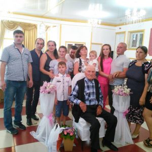 Самый старший житель села Копчак Коджебаш Афанасий Иванович, 5 августа отметил свое столетие