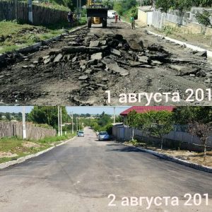 (ФОТО): В селе Копчак продолжается восстановление дорог после ливневых дождей