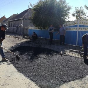 Благоустроена дорога части улицы Чапаева и 8 марта