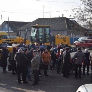 В Копчаке освятили грейдер купленный примэрией в рамках программы MiDL при поддержке жителей и выходцев села