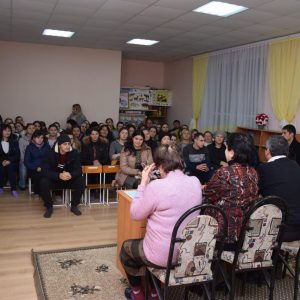 Олег Гаризан рассказал на родительском собрании о ходе капитального ремонта детского сада №3