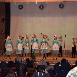 30 декабря, на сцене Дома Культуры с. Копчак состоялся праздничный новогодний концерт