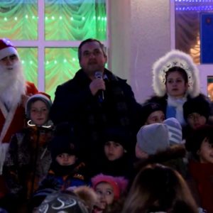 (ВИДЕО) Поздравление примара Копчака Олега Гаризан с Новым 2019-м годом