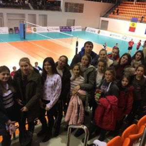 Женская волейбольная команда ДЮСШ с. Копчак посетила волейбольный матч отборочного тура Чемпионата Европы 2019