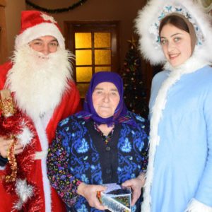 Пенсионеры Копчака получили рождественские поздравления от примэрии и Дома Культуры