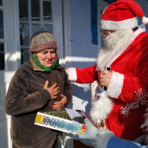 Пенсионеры Копчака получили подарки и поздравления от примэрии и Дома Культуры со Старым Новым годом