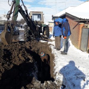 Коммунальная служба примэрии ликвидировала прорыв центральной водопроводной магистрали по улице Крупская