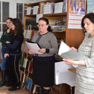 25 февраля в здании сельской библиотеки с.Копчак состоялась литературно-музыкальная композиция «Поговорим о любви»