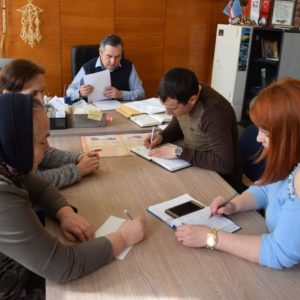 Начало реализации проектов по строительству туалетов в лицеях им. С.И. Барановского и Б. Янакогло.