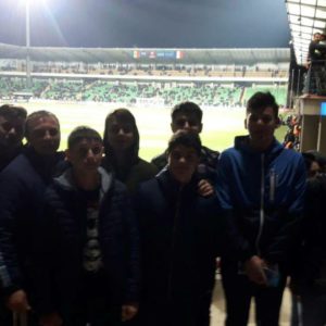 22 марта футбольная команда с.Копчак посетила отборочный матч чемпионата Европы