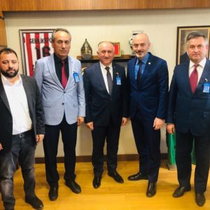 24 апреля состоялась встреча примара с.Копчак, экспримара г.Орхангази с депутатом Великого Национального собрания Турции