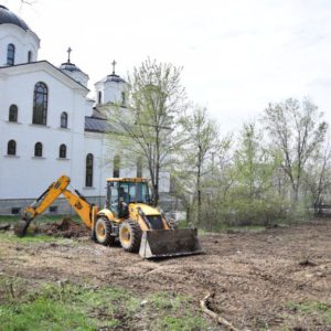 В селе Копчак приступили к строительству бювета
