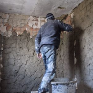 Строительство туалетов в лицеях с. Копчак