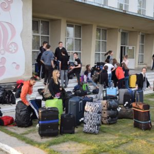 13 мая в с.Копчак прибыли волонтёры из Германии