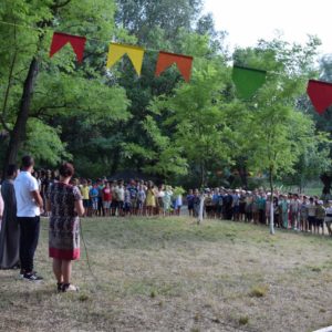 В четверг, 18-го июля прошло открытие первой смены оздоровительного лагеря «Сокол»
