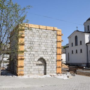 Примэрия продолжает строительство первого бювета в Копчаке