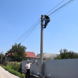 Более 100 ламп заменено в уличных светильниках Копчака.