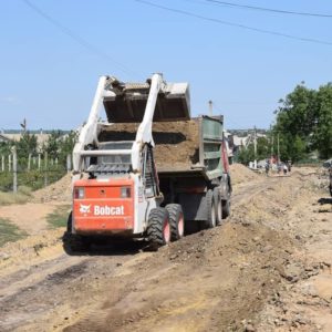 Полным ходом идёт строительство переулка улицы Димитрова
