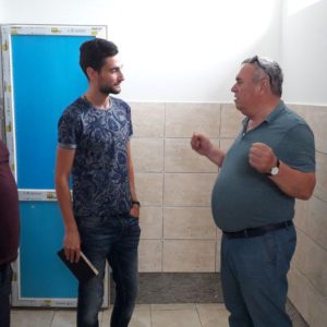 3 августа, в субботу было проведено инспектирование трех строящихся санузлов в обоих лицеях Копчака