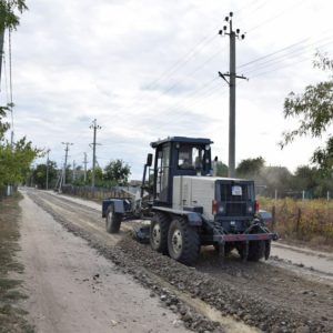 Примэрия села Копчак приступила к ремонту улицы Гоголя