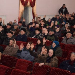 (ВИДЕО) В Копчаке состоялось отчетно-выборное собрание совета пенсионеров села