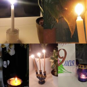 В честь «Дня Победы» в Копчаке прошли онлайн акции, а также возложение венков и цветов к памятнику ВОВ