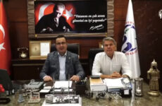 Мэр турецкого города Mustafakemalpasa, Mehmet Kanar поздравил жителей Копчака с днём Храма и днём села