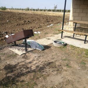 В Копчаке совершен акт вандализма при въезде в село