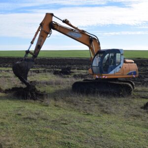 В Копчаке началась подготовка земли площадью 10 га к весенней посадке лесонасаждений
