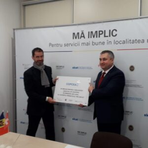 Примар Копчака подписал соглашение о сотрудничестве в рамках программы «Mă implic»
