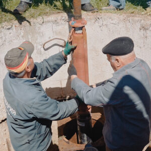В Копчаке на двух артезианских скважинах  заменены насосы.