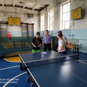 Турнир  настольного тенниса  в честь «Дня здоровья»
