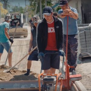 Строительство дороги по ул. Кутузова