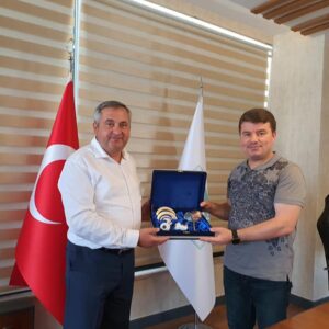 Примар с.Копчак Олег Гаризан прсетил г.Аксарай (Турция)