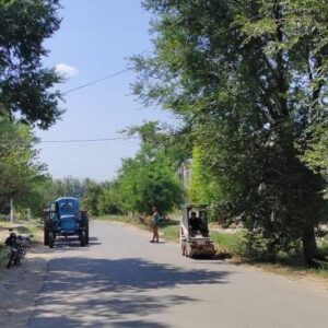 Санитарная очистка села