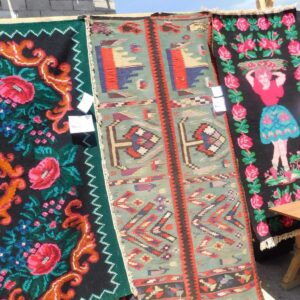 Самый старый ковер представил Д.К. села Копчак на фестивале «GAGAUZ KİLİMNERİ-2021».