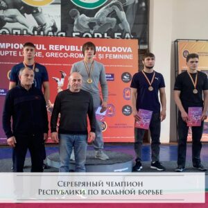 Воспитанник ДЮСШ села Копчак стал серебряным призёром Чемпионата Р. М. по вольной борьбе