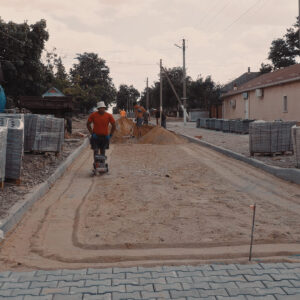 Строительство дороги по ул. Пирогова и Калинина