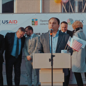 Открытие проекта программы «Мое сообщество» и Примэрии по ремонту кровли в ТЛ им. Б. Янакогло